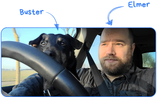 Elmer met Buster